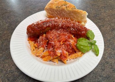 JenAlios Italian Sausage with Penne
